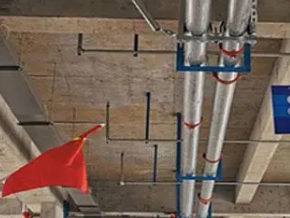弥渡管廊支架的安装方法